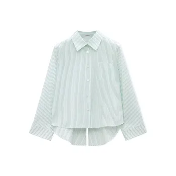 LOEWE Trapeze Striped Button Up Shirt