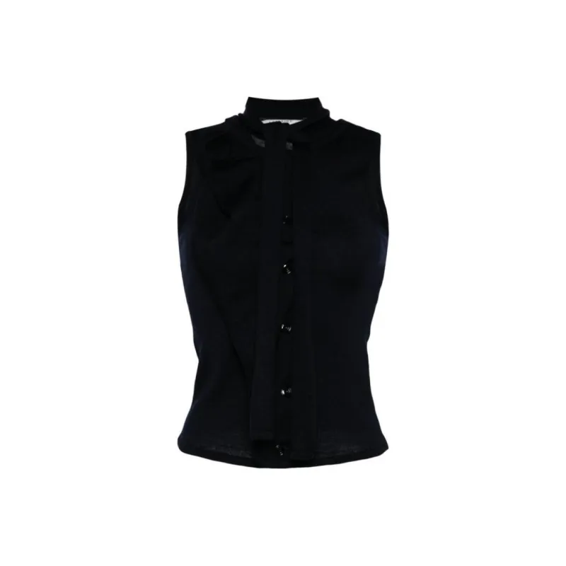 Lemaire Sleeveless Wool blend Shirt-0