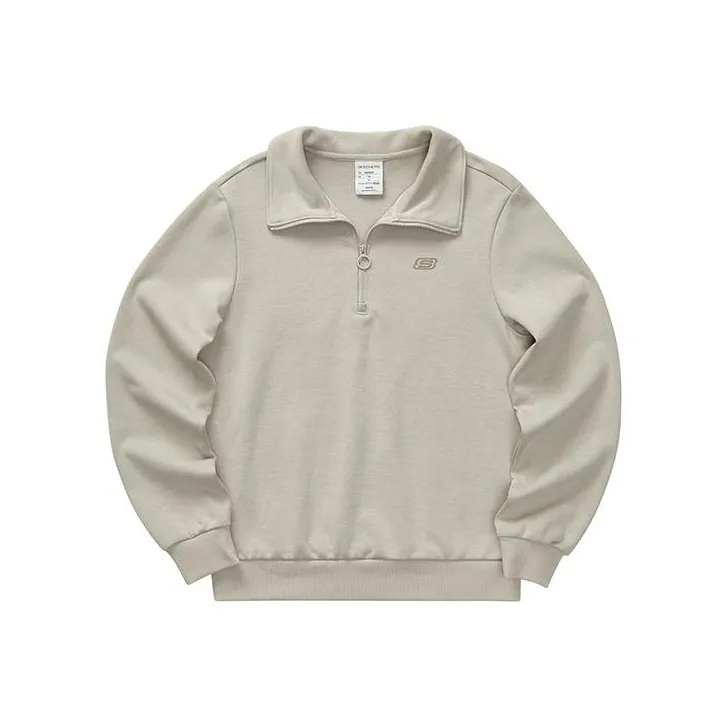 Skechers Sweatshirt Women's Beige Brown-0