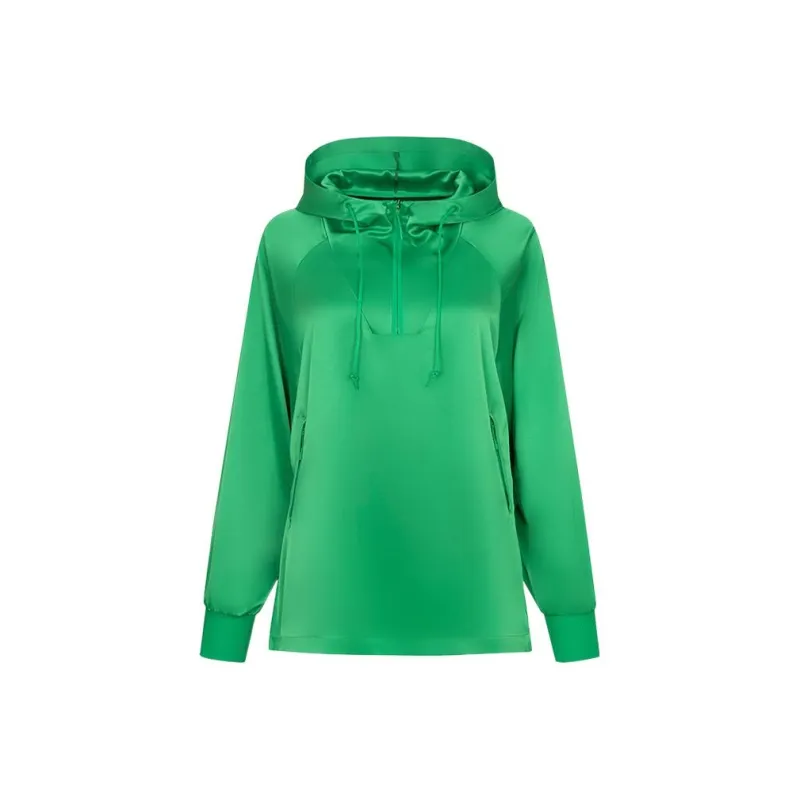 Y 3 Sweatshirts Women's Green-0