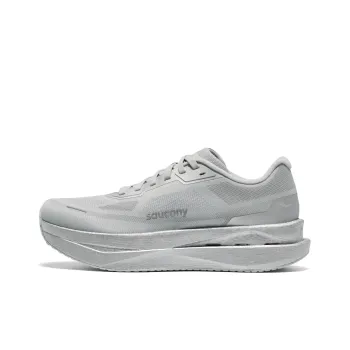 Saucony Anti Slip Wear Resistant Low Top Casual Running Shoes Unisex Gray
