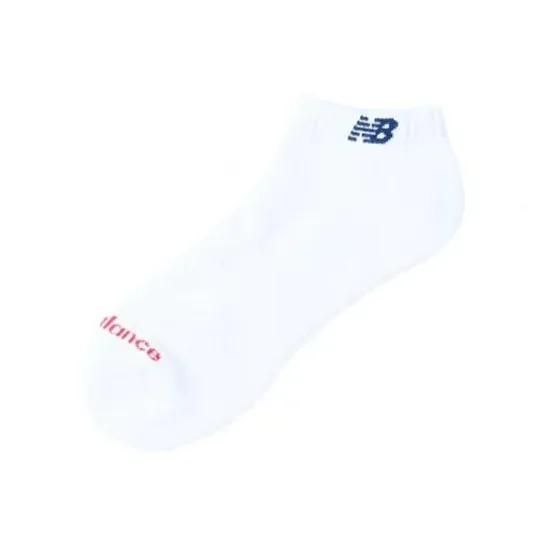 New Balance ShortLenghSocks3Pack Ankle Socks Men's 3 Pack White WT-3