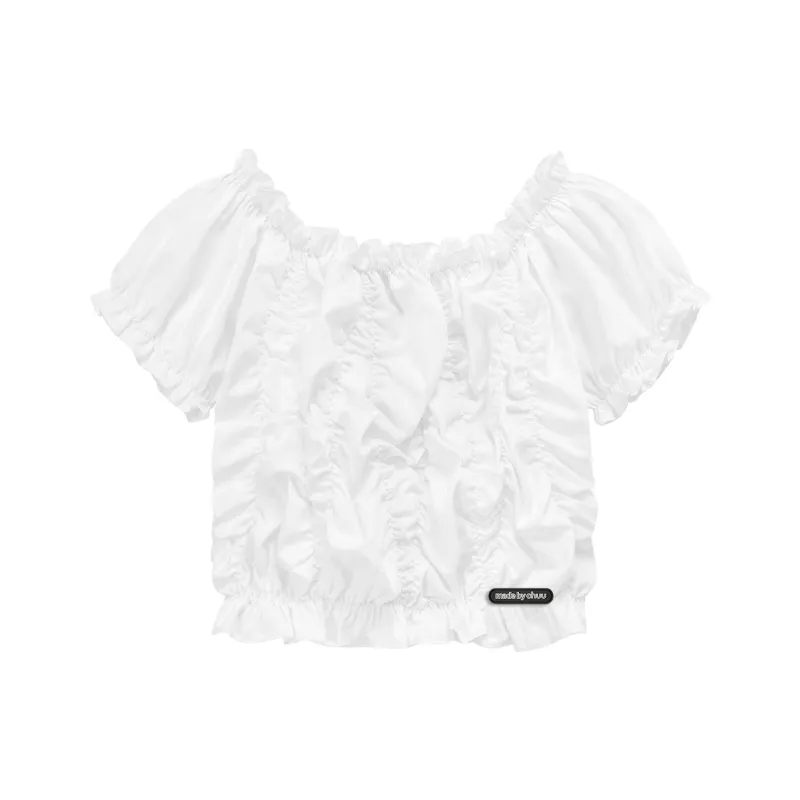 CHUU Chiffon Shirts Women's-0