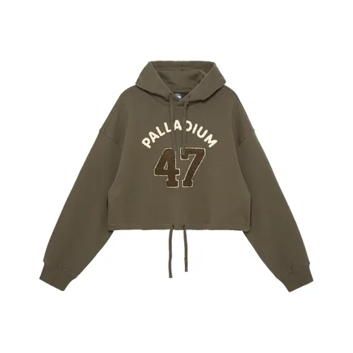 Palladium Sweatshirts Women's Dark Withered Green