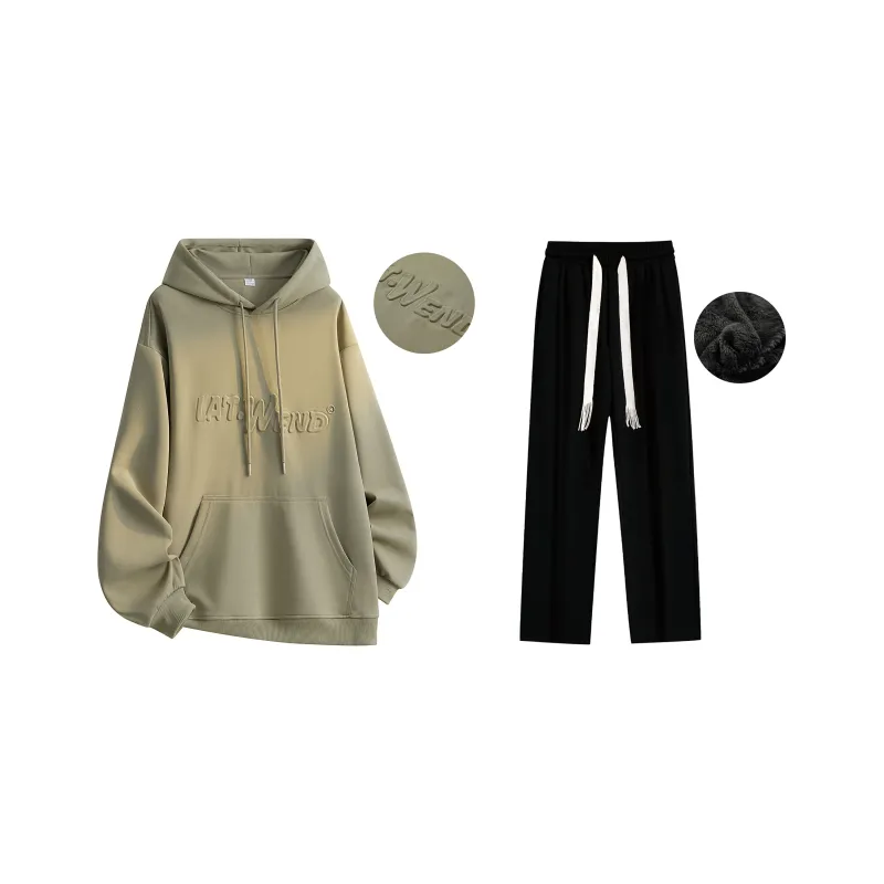 LA'T.WEEKEND Sweatshirt Sets For Fall And Winter Unisex-58
