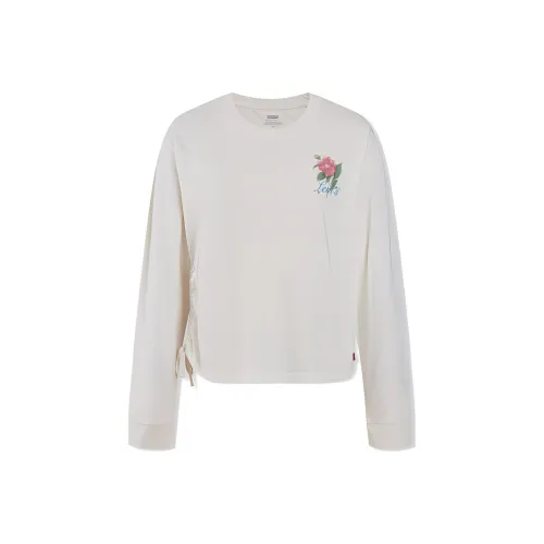 Levis Knitwear Women's Beige Yellow
