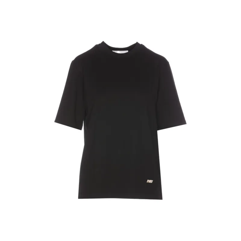 JIL SANDER Logo Plaque Crewneck T Shirt-0
