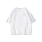 White (M Good Luck One Summer Chest Logo)