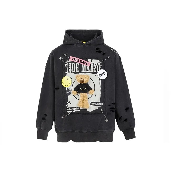 13 DEMARZO SMILEY Sweatshirt Unisex-0