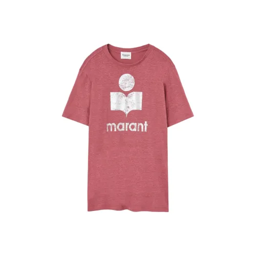 ISABEL MARANT Zewel Logo Printed Crewneck T Shirt