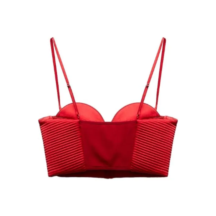 ZARA Camisoles Women's Red-0