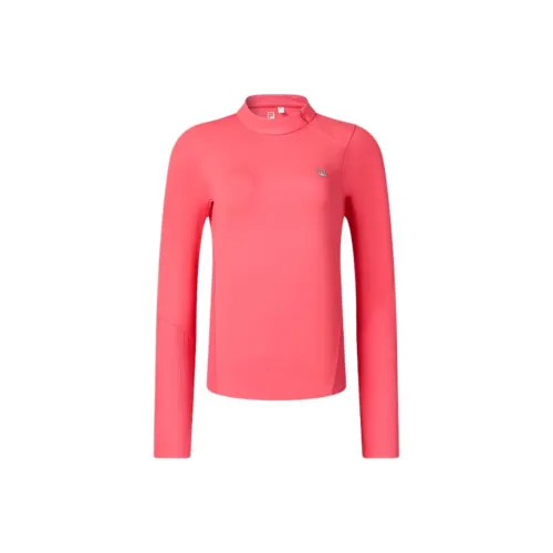FILA Fitness Regular T-Shirt Women's Coral Red