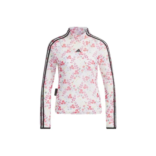 Adidas X SHUTING QIU Co branded Series T Shirts Women's White