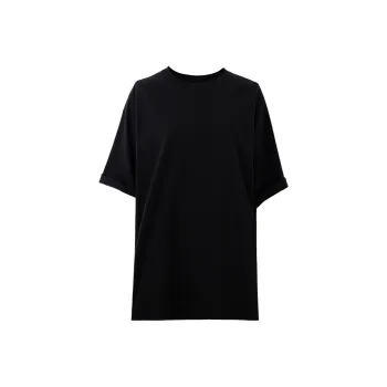 SOON FLOWER Short Sleeved T Shirts Women's Black