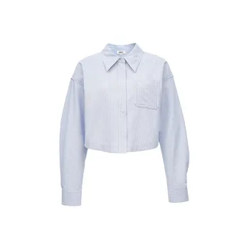 ONLY Shirts Women's Marty Blue White Stripes STRIPE_MARTY_BLUE_S