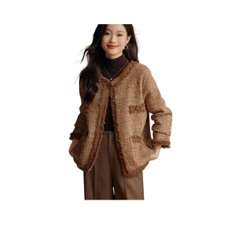 Mo Han Yi Mei Jackets & Coats Women's Caramel