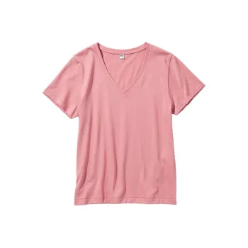 UNIQLO SS24 Regular T Shirt Women's Red