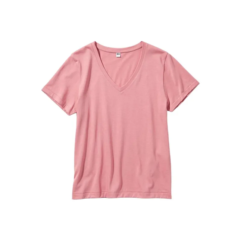UNIQLO SS24 Regular T Shirt Women's Red-0