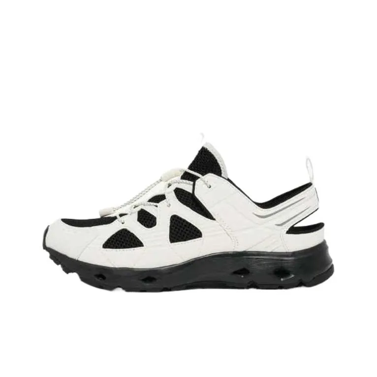FILA Slick Wavy Sandals Low Top Casual Shoes Unisex Black-0