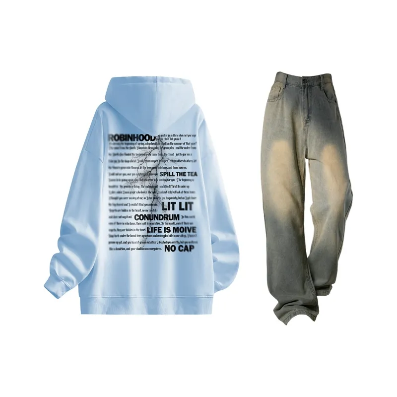 ROBINHOOD Sweatshirt Set Unisex-4