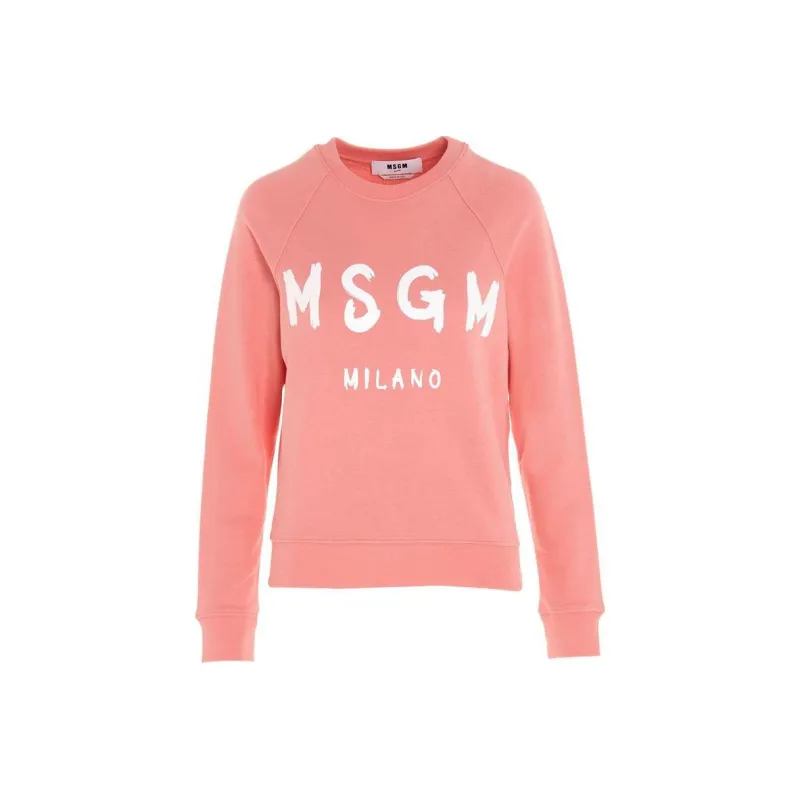 MSGM Sweatshirts Women's Pink-0
