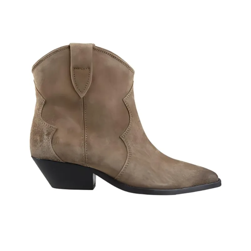 ISABEL MARANT Ankle Boots Women's Khaki-1