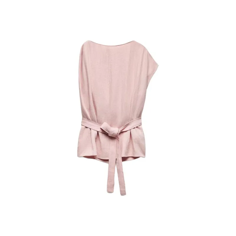 ZARA ZW Series Shirt Women's Pink-0