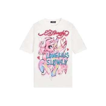 Ed Hardy T Shirts Women's White