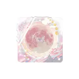 Peach Blossom Pink Acrylic Badge Brick