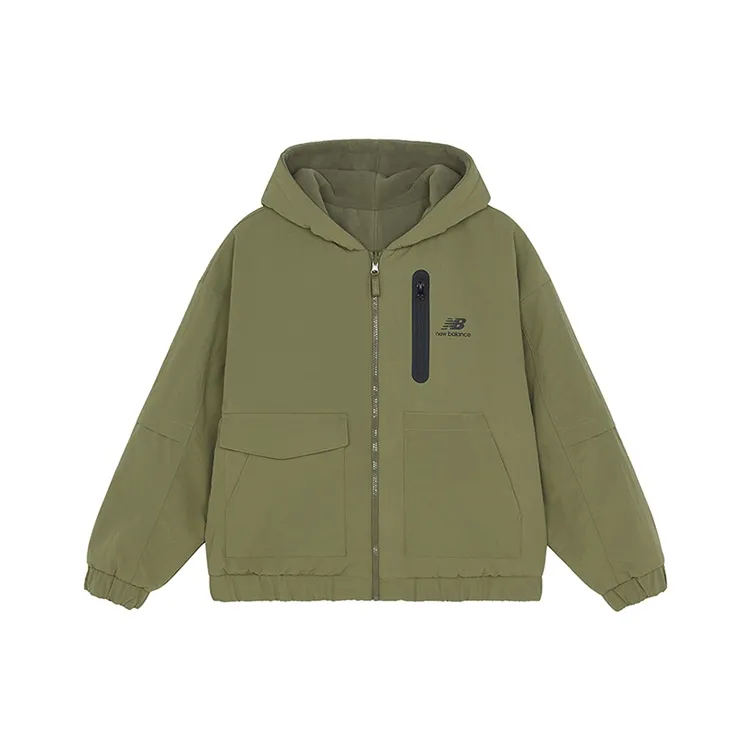 New Balance Jackets Women's Army Green-0