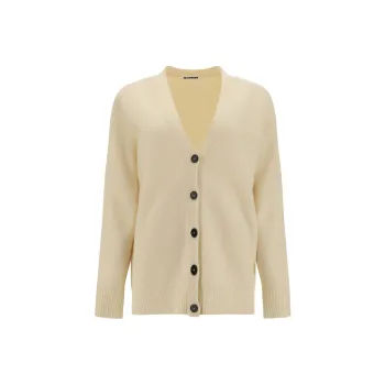 JIL SANDER V Neck Cardigan