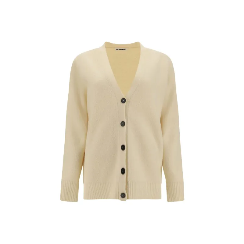 JIL SANDER V-Neck Cardigan-0