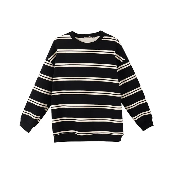 YUMOMO STAR Crew Neck Loose Fit Sweatshirt Spring And Autumn Women's-3