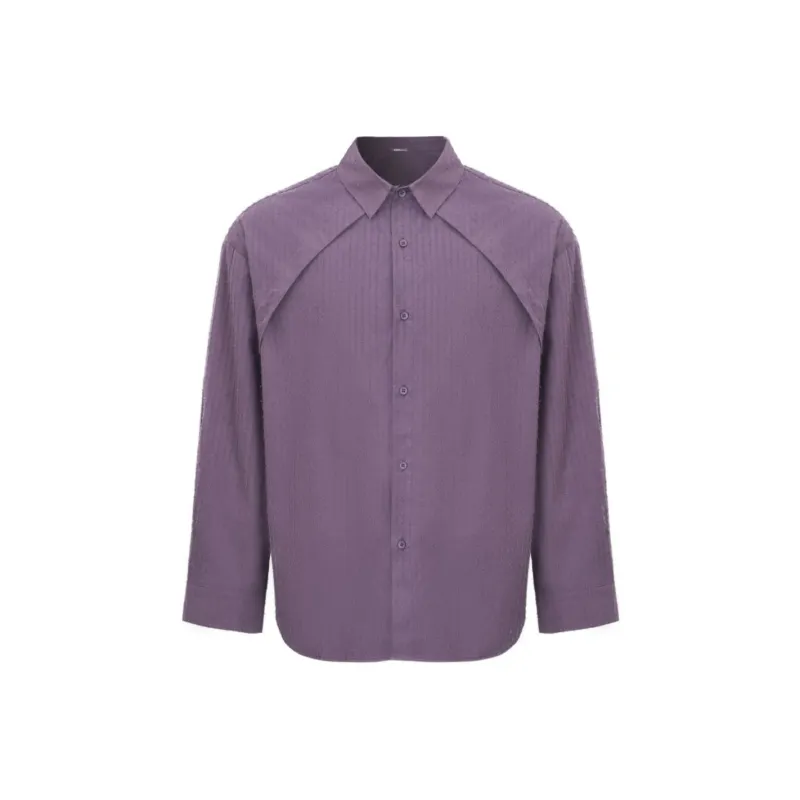 KIKAT Shirts Unisex Purple-0