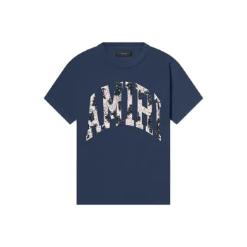 AMIRI Collegiate Logo Tee 'Black'