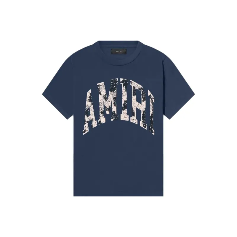 AMIRI Collegiate Logo Tee 'Black'-0