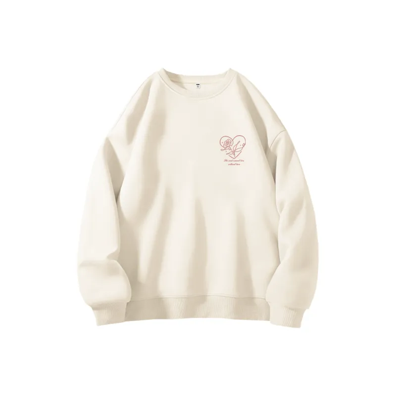 Cotton Sweatshirts Women's-13