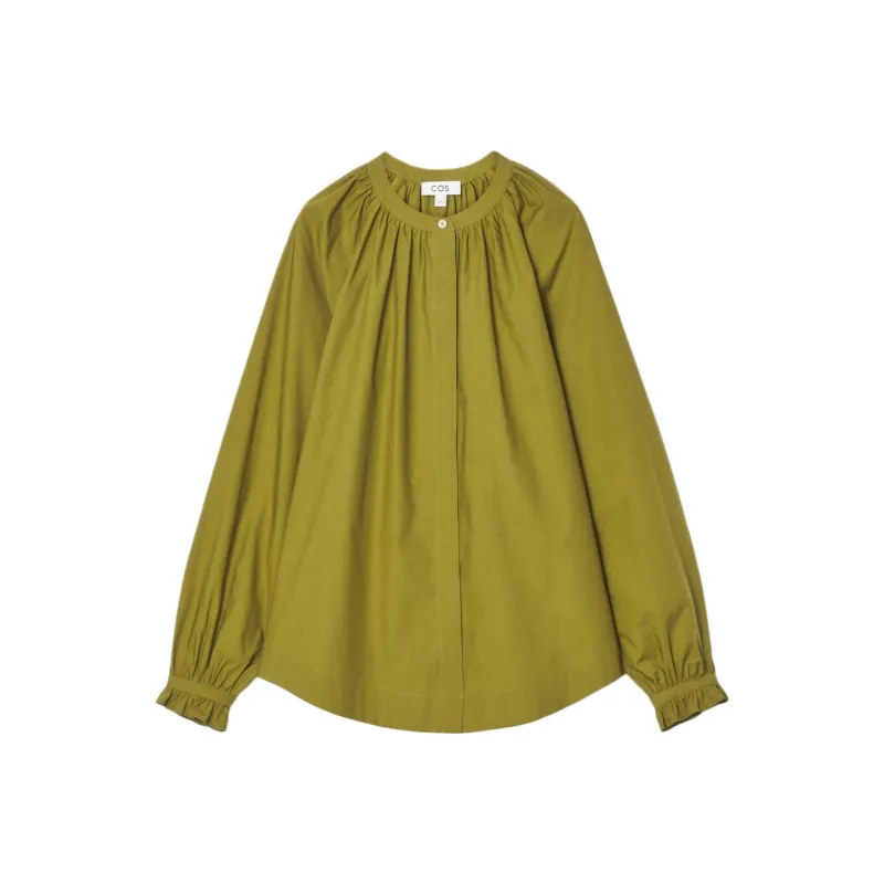 COS Shirts Women's Olive Green-0