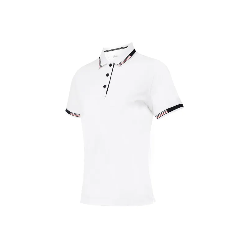 LiNing Polo Shirt Women's Standard White-0