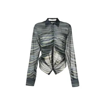 DION LEE Shirts Women's Gray