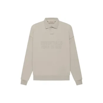 Fear Of God Essentials Women's L/S Polo Smoke