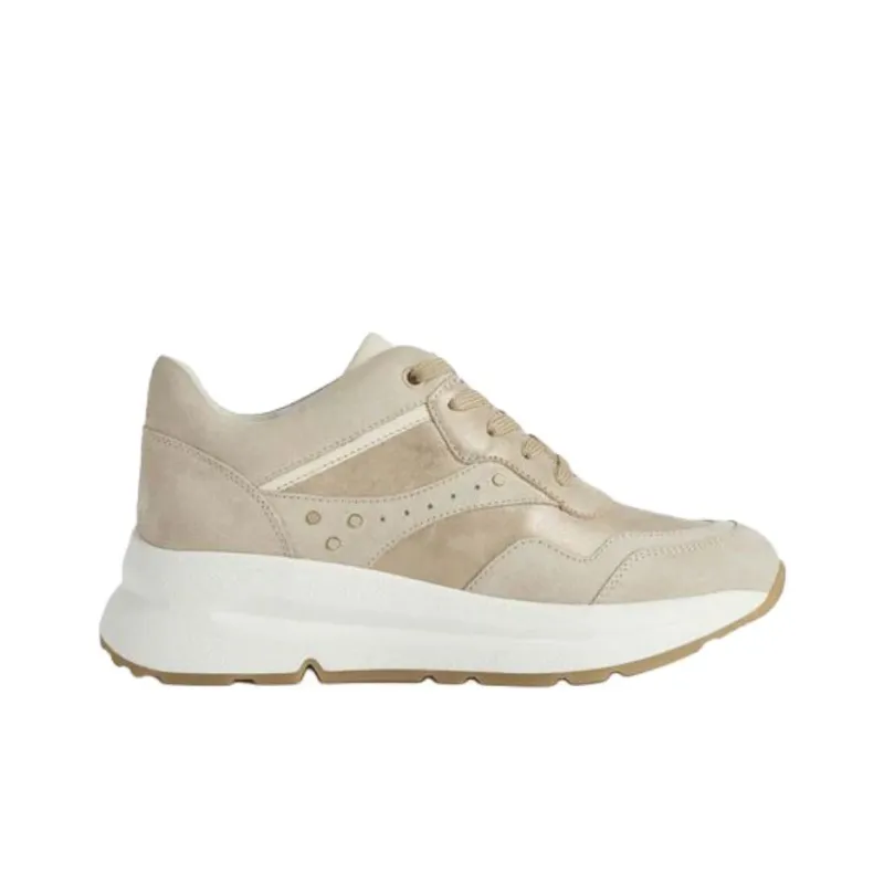 GEOX BACKSIE Low Top Casual Shoes Women's Brown-1