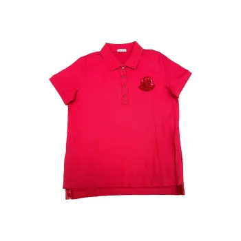 Moncler Polo Shirts Women's Red