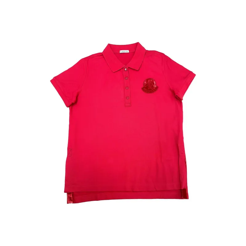 Moncler Polo Shirts Women's Red-0