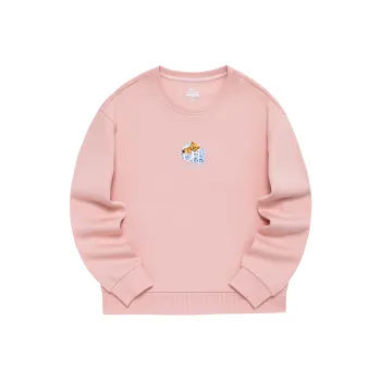 Erke Sweatshirt Women's Smoke Pink Orange