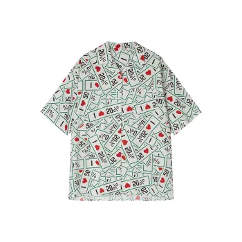 UOOYAA LOVE 50% Capsule Series Shirts Women's Print