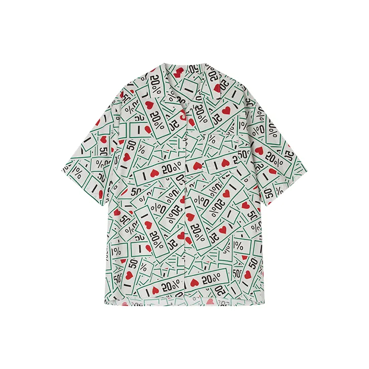 UOOYAA LOVE 50% Capsule Series Shirts Women's Print-0