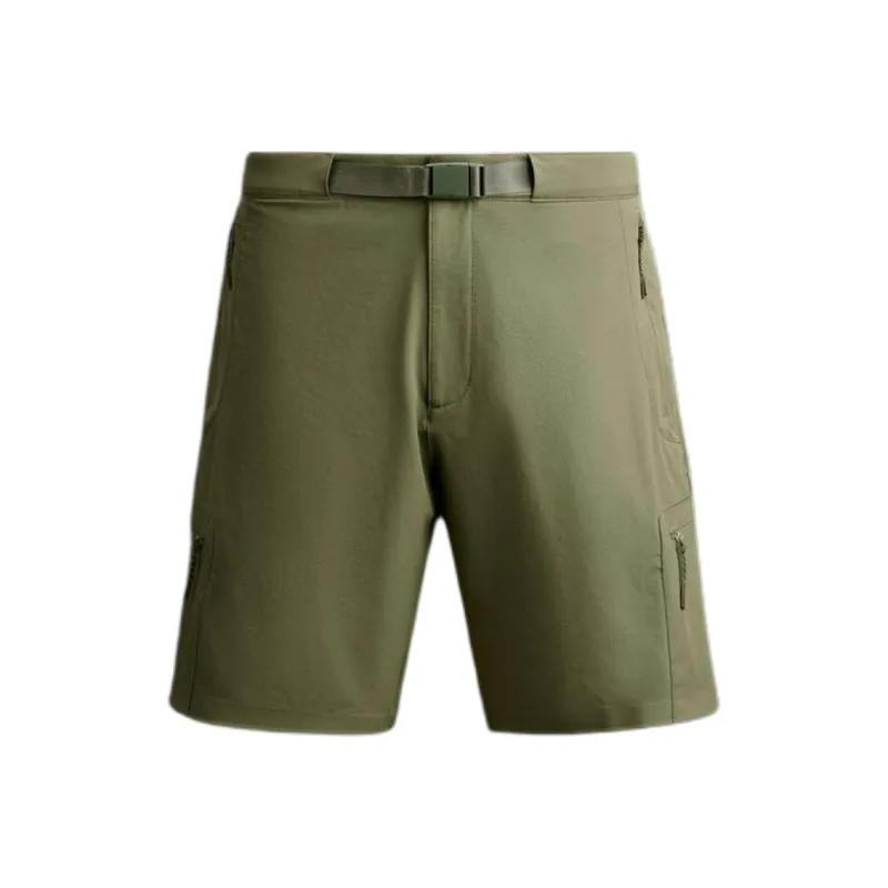 ZARA Casual Shorts Men Green-0