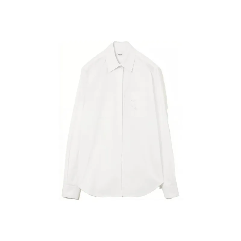 Burberry Ekd Broderie anglaise Cotton Shirt-0