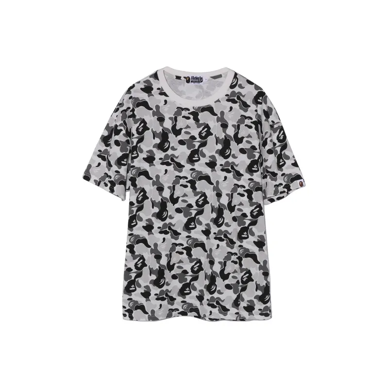 Bape Abc Camo College Tee Grey-0